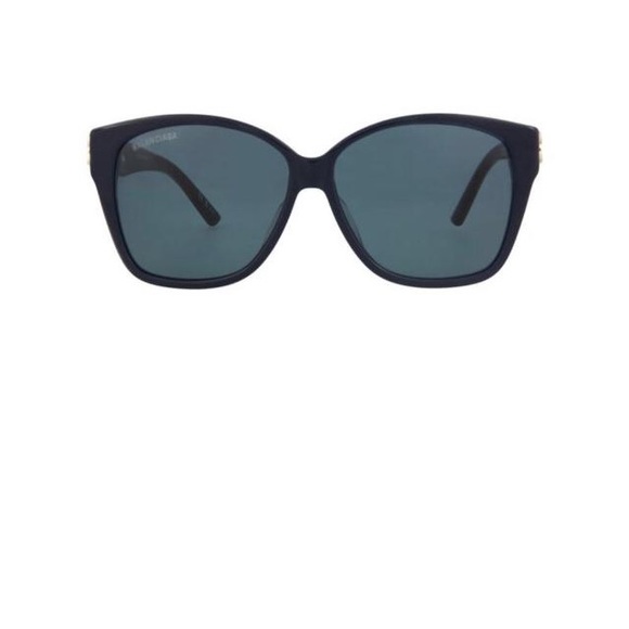 New Balenciaga Rectangle-Frame
Acetate Sunglasses Blue - Picture 2 of 4